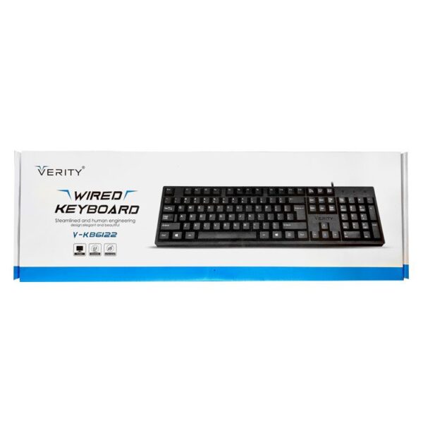 کیبورد وریتی مدل V-KB6122 - Image 2