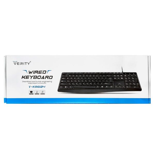 کیبورد وریتی مدل V-KB6124 - Image 4