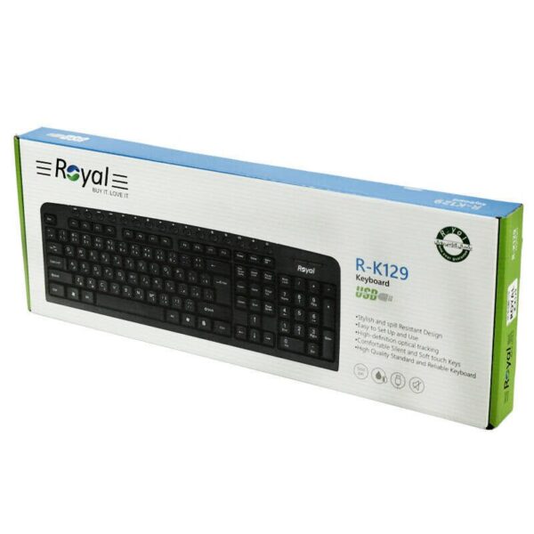 کیبورد رویال مدل R-K129 - Image 3