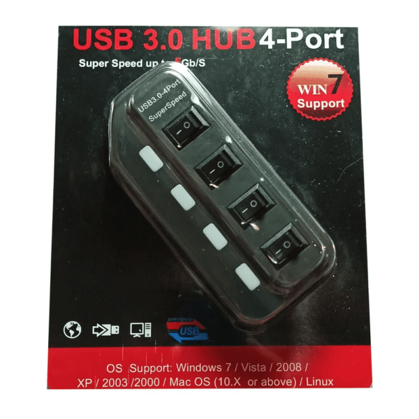 هاب 4 پورت USB 3.0 مدل VS545 - Image 2
