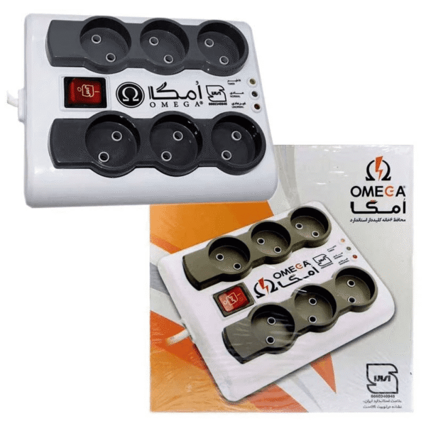 محافظ ولتاژ امگا مدل 6 خانه کلید دار P6000 - Image 3