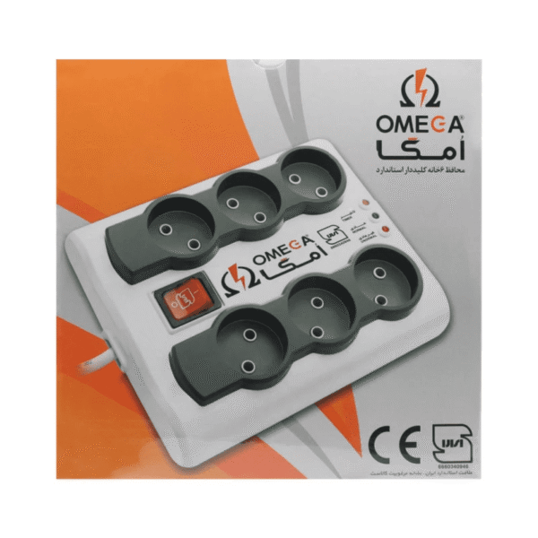 محافظ ولتاژ امگا مدل 6 خانه کلید دار P6000 - Image 2