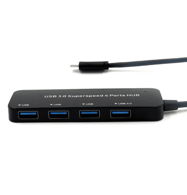 هاب 4 پورت USB 3.0 به Type-C مدل Superspeed - Image 2