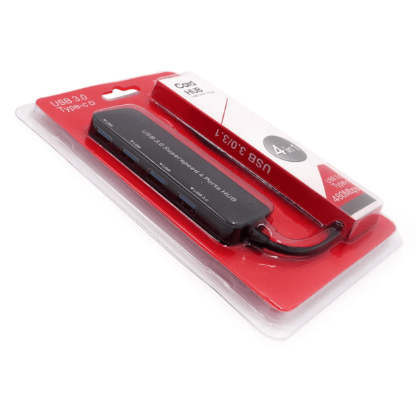 هاب 4 پورت USB 3.0 به Type-C مدل Superspeed - Image 4