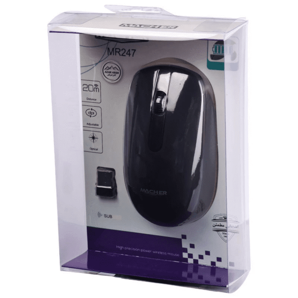 ماوس بی سیم مچر مدل MR-247 - Image 2