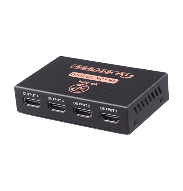 اسپلیتر 1 به 4 پورت HDMI ایکس پی XP-Product مدل SP4 4Kx2K (1) اسپلیتر 1 به 4 پورت HDMI ایکس پی XP-Product مدل SP4 4Kx2K - Image 1