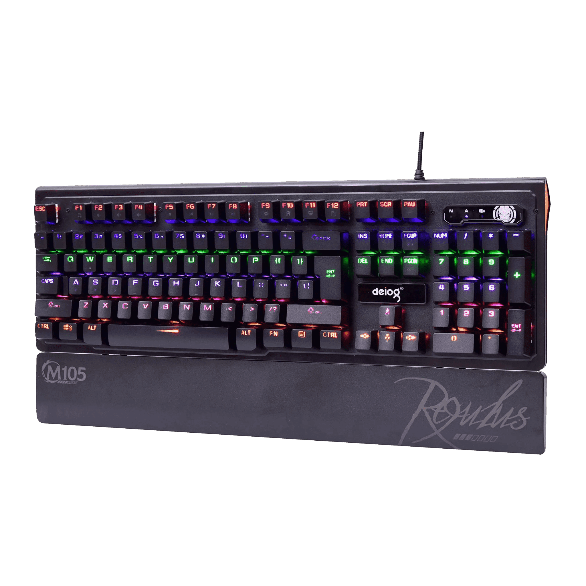 کیبورد مکانیکال DEIOG مدل M105 (7) کیبورد مکانیکال DEIOG مدل M105 - Image 1