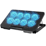 خنک‌کننده لپ تاپ (کول پد) پی‌نت مدل P-Net P800 با فن قدرتمند و نورپردازی LED