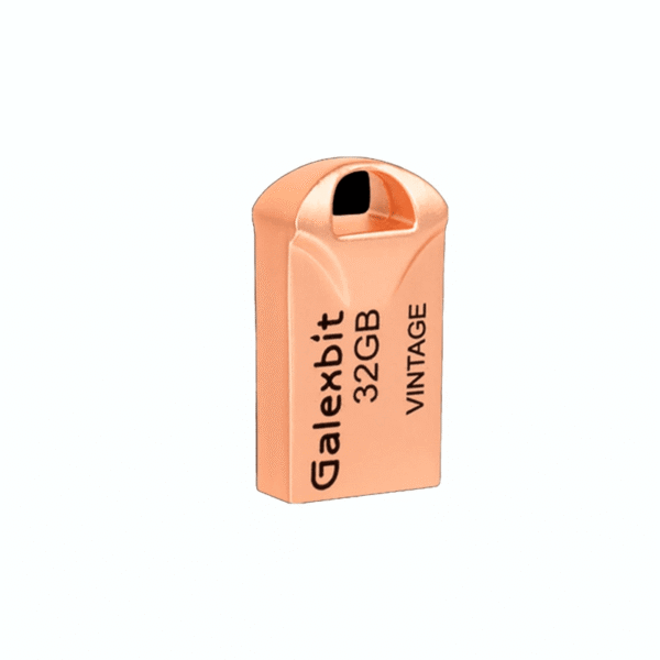 فلش مموری Galexbit Vintage ظرفیت 32 گیگابایت با بدنه فلزی - Image 3