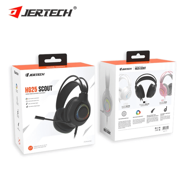 هدست سیمی گیمینگ جرتک JERTECH HG01 SCOUT - Image 5
