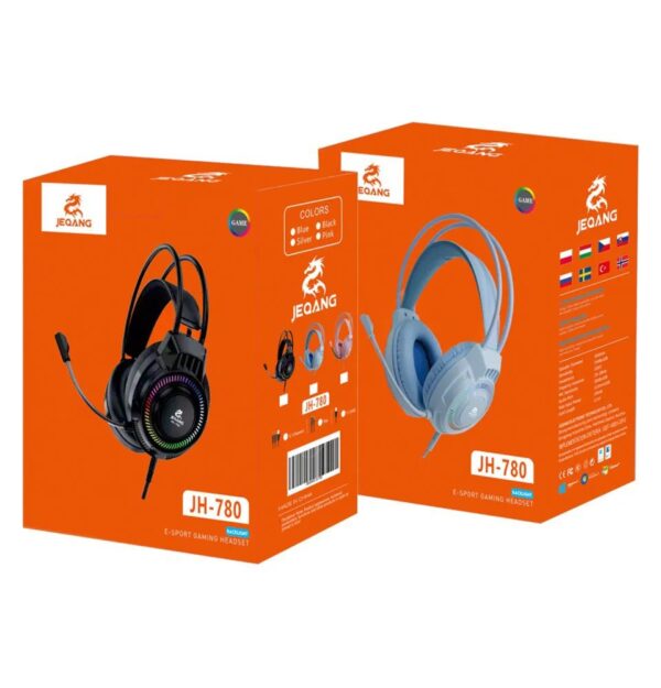 هدست گیمینگ سیم‌دار JEQANG JH-780 - Image 3