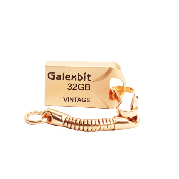 فلش مموری Galexbit Vintage ظرفیت 32 گیگابایت با بدنه فلزی - Image 4