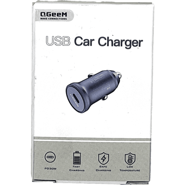 شارژر فندکی QGeeM PD 30W سوپر فست شارژ - Image 6