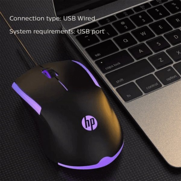 ماوس سیم‌دار گیمینگ HP مدل M160 - Image 4