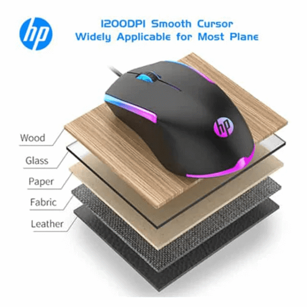 ماوس سیم‌دار گیمینگ HP مدل M160 - Image 5