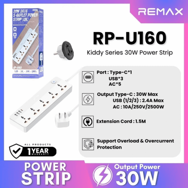 محافظ برق Remax مدل RP-U160 - Image 9