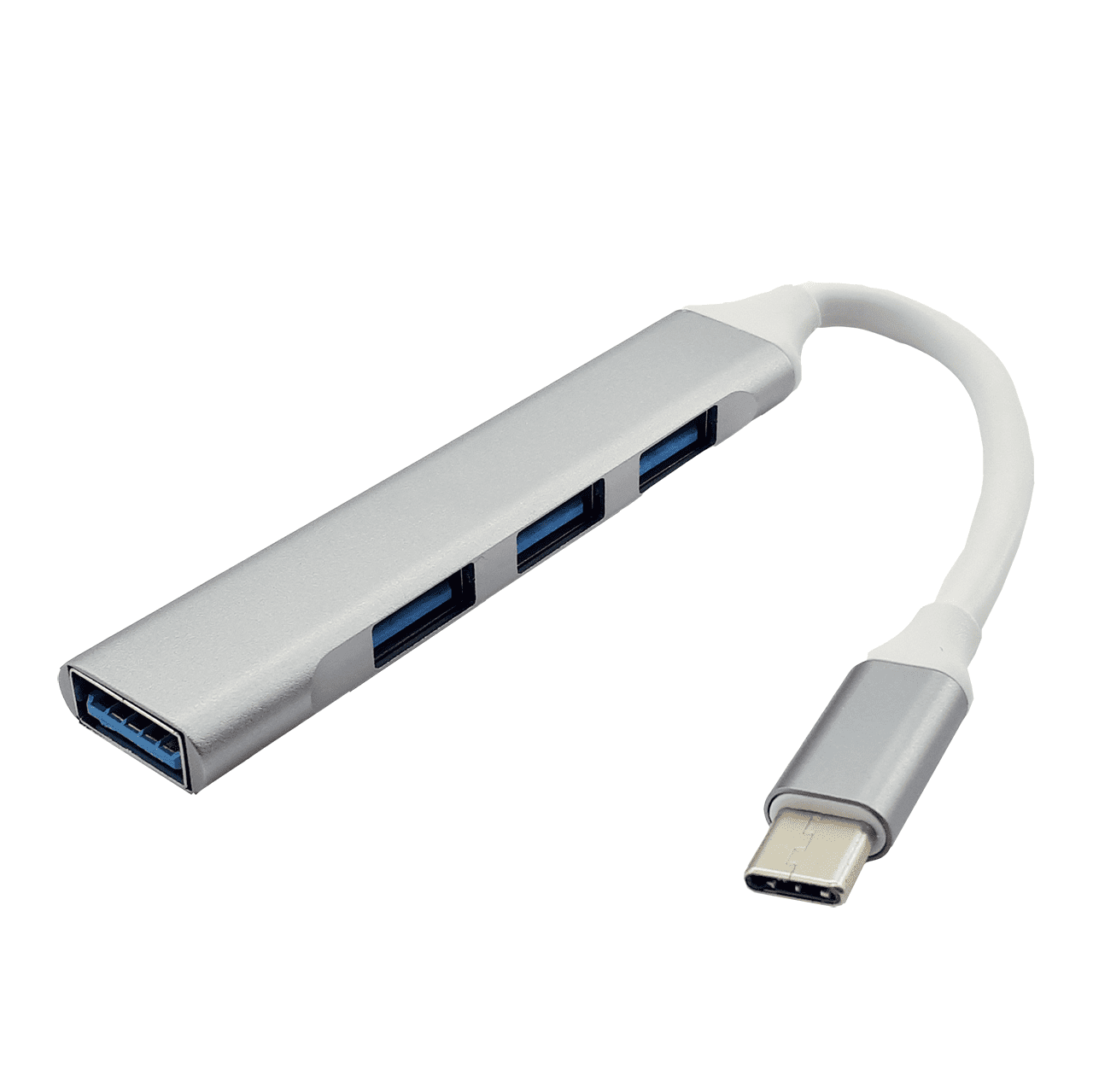 هاب 4 پورت USB 3.0 Type-C (4) هاب فلزی 4 پورت Type-C به USB مدل B18 - Image 1
