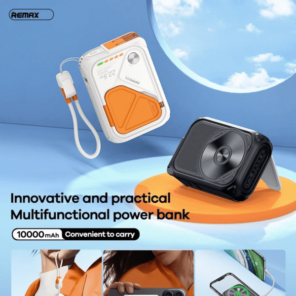 پاوربانک ریمکس MagSafe Wireless Fast Charge RPP116 ظرفیت 10000mAh - Image 4