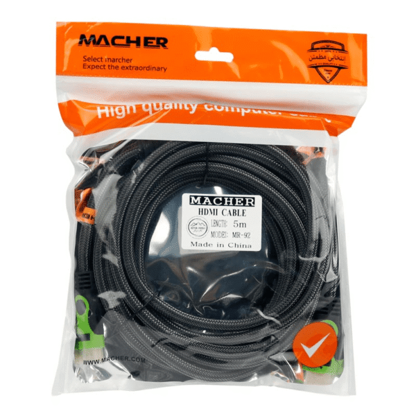 کابل HDMI مچر MACHER مدل MR-92 طول 5 متر - Image 4