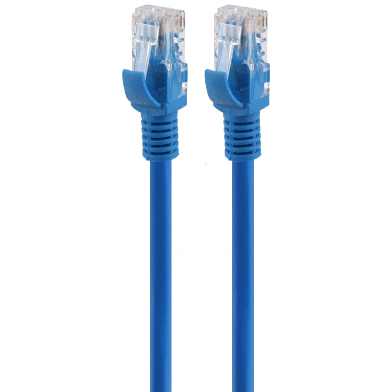 کابل شبکه 1.5 متری CAT6 UTP (پچ کورد آبی پرسرعت) (1) کابل شبکه 1.5 متری CAT6 UTP (پچ کورد آبی پرسرعت) - Image 1