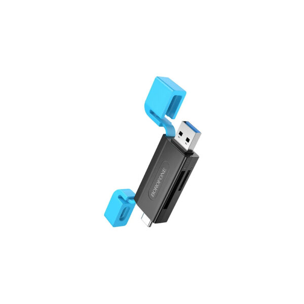 کارت خوان USB3 و Type-C برند BOROFONE مدل DH9