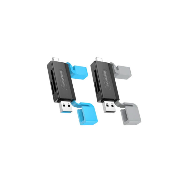 کارت خوان USB3 و Type-C برند BOROFONE مدل DH9