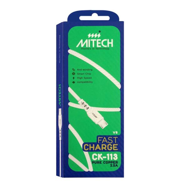 کابل شارژ USB و microUSB برند MITECH مدل CK-113