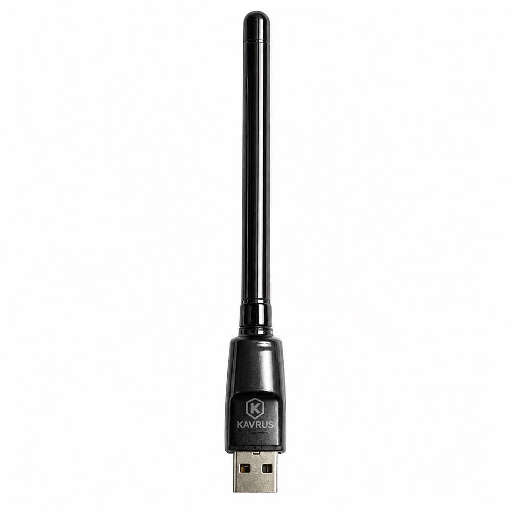 کارت شبکه وایرلس USB آنتن دار KAVRON کارت شبکه وایرلس USB آنتن دار KAVRON