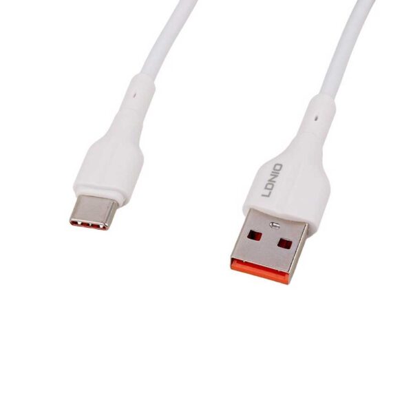 کابل فست شارژ USB-A به Type-C برند LDNIO مدل LS841