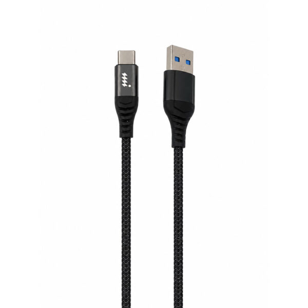 کابل فست شارژ USB-A به Type-C برند MITECH مدل MX-112 کنافی