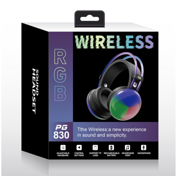 هدفون بی‌سیم PG830 گیمینگ