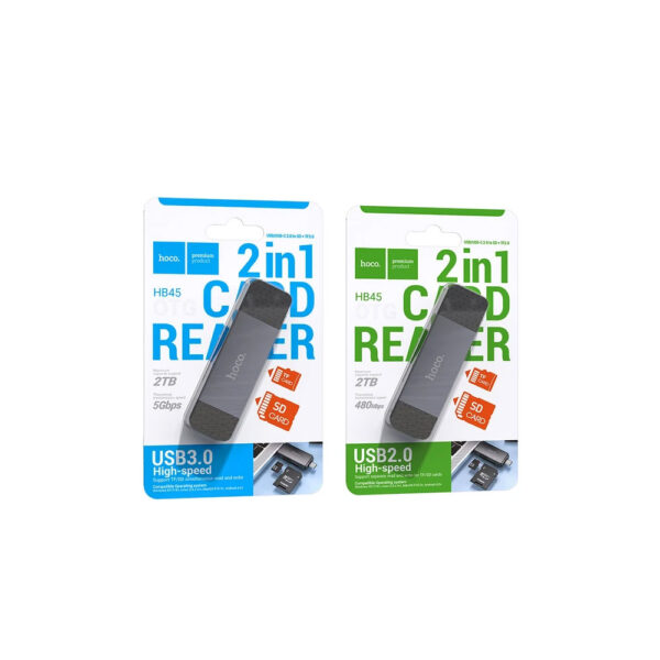 کارت خوان USB3 برند hoco مدل HB45