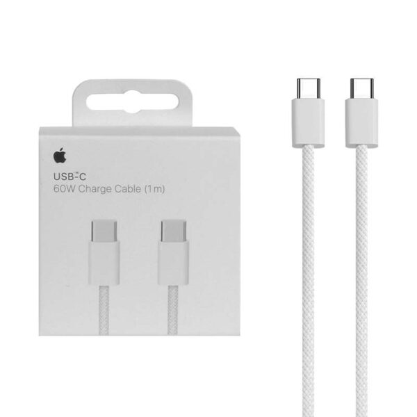 کابل شارژ دو سر تایپ سی 60 وات اورجینال اپل 1 متر Apple مدل A2795 - Image 2